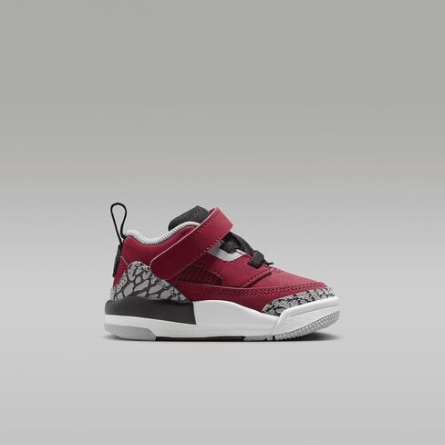 Jordan Spizike Low Baby/Toddler Shoes (FQ3952-600, Gym Red/Wolf Grey/Cool Grey/Black) in Saudi Arabia