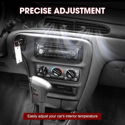 لوحة التحكم في وحدة التحكم في وحدة التحكم AC متوافقة مع 1997-2005 Chevy Malibu 1997-1998 Olds Actieva 1997-1999 Cutlass ، مفتاح التحكم في المناخ ، يحل محل 22695681 22718118 599-213 in Kuwait