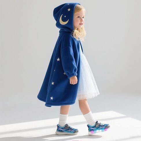 YESKIS Toddler Light Up Shoes for Girls Glitter LED Sole Breathable Lightweight Non Slip Running Sneakers for Toddler and Little Kid in Kuwait