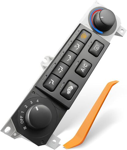 A/C Heater Climate Control Switch Panel Module Compatible with Honda Accord 1998-2000 Odyssey 1998-2004, Replaces 79600-S84-A01ZA Climate Temp Control Unit in Saudi Arabia