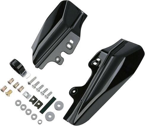 XMT-Moto Mid-Frame Deflector for Harley Touring Road King Electra Street Glide (Black ، Left & Right) (يحل محل HD# 58022-07A) in Saudi Arabia