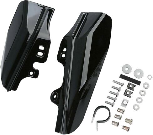 XMT-Moto Mid-Frame Deflector for Harley Touring Road King Electra Street Glide (Black ، Left & Right) (يحل محل HD# 58022-07A) in Saudi Arabia