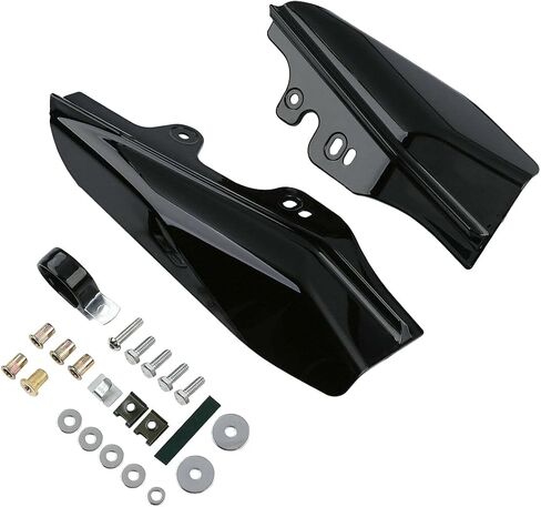XMT-Moto Mid-Frame Deflector for Harley Touring Road King Electra Street Glide (Black ، Left & Right) (يحل محل HD# 58022-07A) in Saudi Arabia