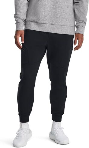 Under Armour Mens Unstoppable Fleece Joggers - Breathable and Stretchy LG in Saudi Arabia