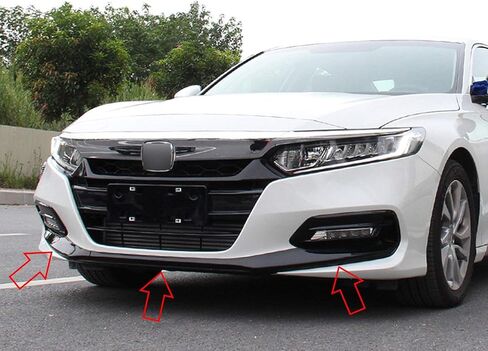تغطية شريط ذقن الشفاه الوخز للتكثر Xotic ، نمط ألياف الكربون ، متوافق مع Honda Accord Sedan 10th Gen 2018-2020 in Saudi Arabia