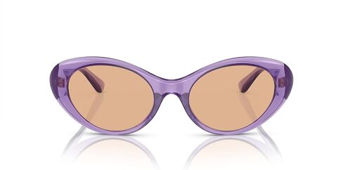 Versace Woman Sunglasses Black Frame, Dark Grey Lenses, 53MM in Saudi Arabia