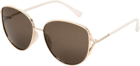 Foster Grant Sofia Vergara x Women's Serena Snag Free Cat Eye Sunglasses, Gold, 59 mm in Saudi Arabia