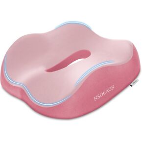 Ergonomic Memory Foam Seat Cushions Suitable for Office seat,Hip Pain,Tailbone Pain Relief, Truck Driver,Driving, happicartus,Car, Tailbone Pain Relief, Sciatica Pain Relief in Kuwait