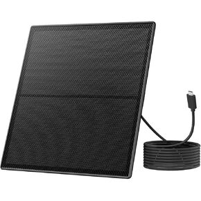 Birdfy 5W Solar Panel for Smart Bird Feeder Camera, Type-C Charger for Birdfy Feeder, 360° Adjustable Swivel Mount, IP65 Waterproof for Outdoors, 5W Continuously Power Supply (9.8ft Standard Cable) in Saudi Arabia