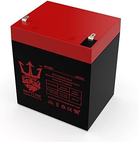 Neptune 12V 5AH NT-1250 SLA قابلة لإعادة الشحن بطارية حمض الرصاص المختومة in Saudi Arabia