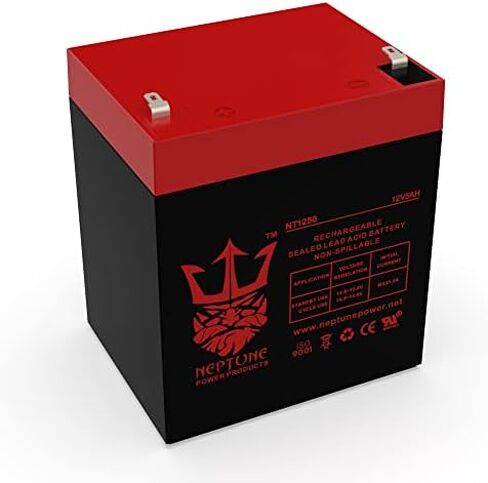 Neptune 12V 5AH NT-1250 SLA قابلة لإعادة الشحن بطارية حمض الرصاص المختومة in Saudi Arabia