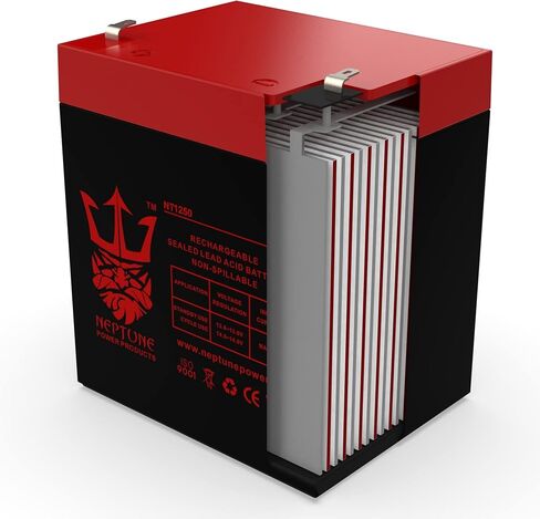 Neptune 12V 5AH NT-1250 SLA قابلة لإعادة الشحن بطارية حمض الرصاص المختومة in Saudi Arabia