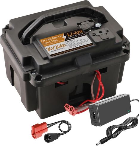 24V Rechargeable Battery, Replacement Battery Child Ride On Car Compatible with BRP CAN-AM Maverick X3 (24V 12Ah (Li-ion)) in Kuwait