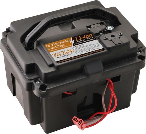 24V Rechargeable Battery, Replacement Battery Child Ride On Car Compatible with BRP CAN-AM Maverick X3 (24V 12Ah (Li-ion)) in Kuwait