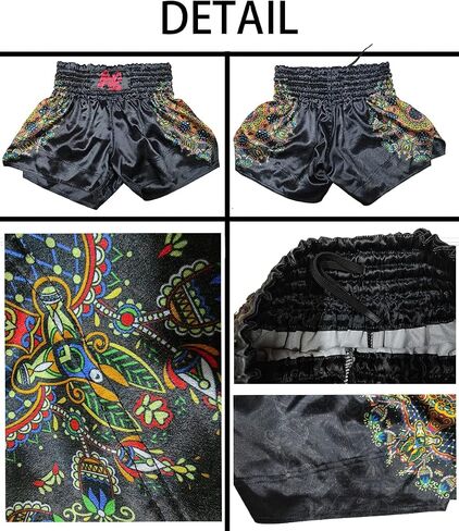 رجال الصليب الأحمر X Muay Thai Boxing Shorts Gym Sports Trunks in Kuwait