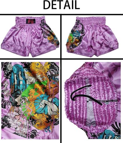رجال الصليب الأحمر X Muay Thai Boxing Shorts Gym Sports Trunks in Kuwait