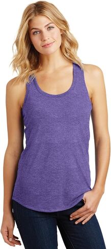 District Made Ladies Perfect Tri Racerback Tank. DM138L in Kuwait