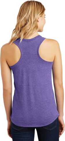 District Made Ladies Perfect Tri Racerback Tank. DM138L in Kuwait