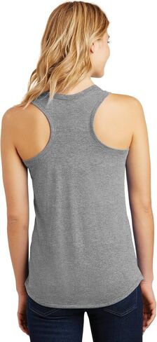 District Made Ladies Perfect Tri Racerback Tank. DM138L in Kuwait