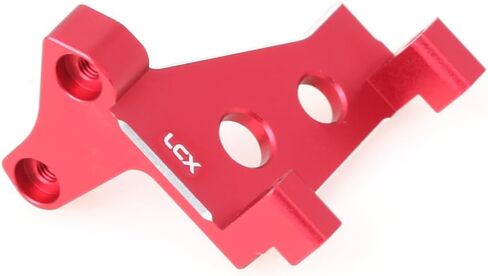 LCX Racing 1/10th RC Crawler Car Aluminum Transmission Servo Mount for TRX4 TRX6, Upgrades Parts Accessories (Black) in Saudi Arabia