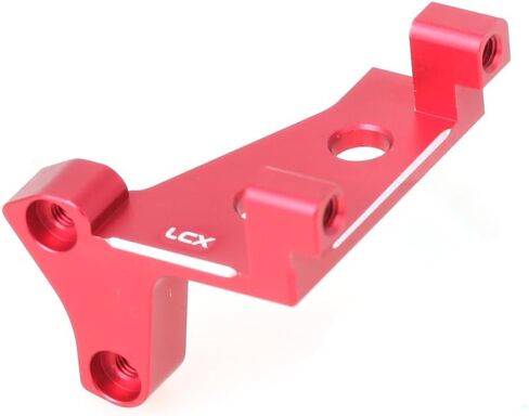 LCX Racing 1/10th RC Crawler Car Aluminum Transmission Servo Mount for TRX4 TRX6, Upgrades Parts Accessories (Black) in Saudi Arabia