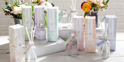 Pre De De Provence Heritage Home Spragrance Collection Scentle Gentle Colling لكل غرفة ، وناشر القصب ، و 3 أوقية ، والزامور اللافندر in Kuwait