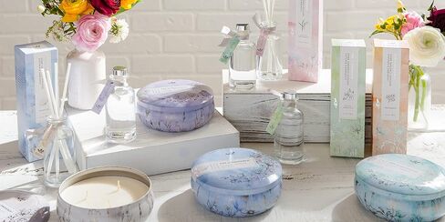 Pre De De Provence Heritage Home Spragrance Collection Scentle Gentle Colling لكل غرفة ، وناشر القصب ، و 3 أوقية ، والزامور اللافندر in Kuwait
