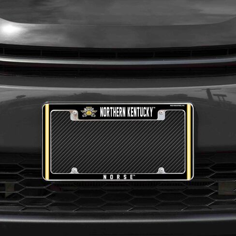 Rico Industries NCAA Ohio State Buckeyes Primary 12" x 6" Chrome All Over Automotive License Plate Frame for Car/Truck/SUV in Saudi Arabia