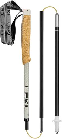 LEKI Neotrail Pro FX.One أقطاب الرحلات خفيفة الوزن قابلة للطي من الكربون للمشي لمسافات طويلة والجري in Kuwait