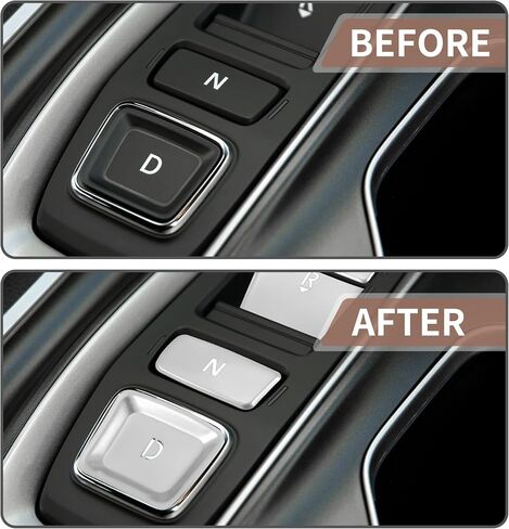 مجموعة من 9 تروس تحول لوحة التبديل الزر إلكترونية بفرامنة اليد ل Honda Accord 18-22 Hybrid Car Interior Trim Plusy Files Silver in Saudi Arabia