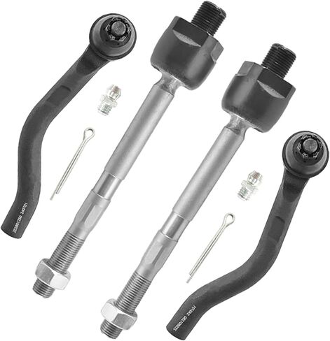 ASTARPRO - Front Lower Control Arms Kit for 2016 2017 2018 2019 Honda Civic, 2 Lower Control Arms w/Ball Joints, 4 Inner & Outer Tie Rods, 2 Sway Bar Links Replacement - 8pc in Saudi Arabia