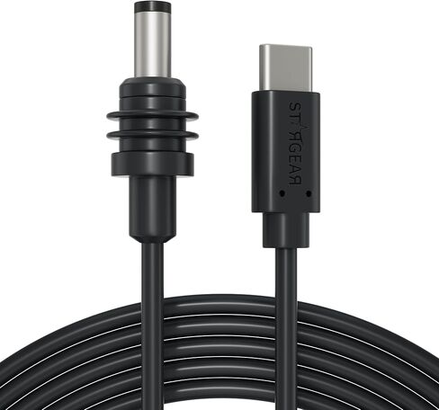 كابل طاقة Starlink Mini مباشرة إلى USB-C 6.5FT/2M، 100W DC ذكر إلى Type-C ذكر مقاوم للماء متوافق مع بنك الطاقة 65W+ مصدر PD in Saudi Arabia