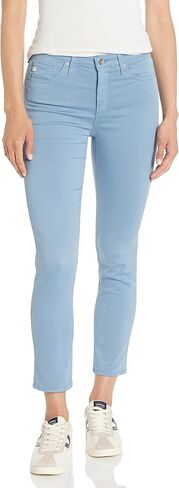 AG Adriano Goldschmied Women's Prima Mid Rise Cigarette Crop Pant in Saudi Arabia