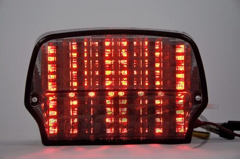 تناسب BMW R100R/ R100RT/ R100CS/ R45/ R80/ R65/ R80RT ؛ مصباح خلفي LED ضوء تشغيل الضوء + وظيفة إشارة الدوران المتكاملة (عدسة الدخان) in Saudi Arabia