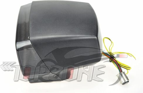 تناسب BMW R100R/ R100RT/ R100CS/ R45/ R80/ R65/ R80RT ؛ مصباح خلفي LED ضوء تشغيل الضوء + وظيفة إشارة الدوران المتكاملة (عدسة الدخان) in Saudi Arabia