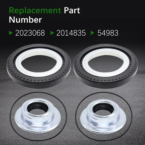 6Pcs 2017426 Front Axle Vacuum Knuckle Seal & Hub O-Ring & Dust Seals Kit Fit for 2005-2019 Ford Super Duty F250 F350 F450 F550 Dana Super 60 Replaces 2014835 54983 in Saudi Arabia