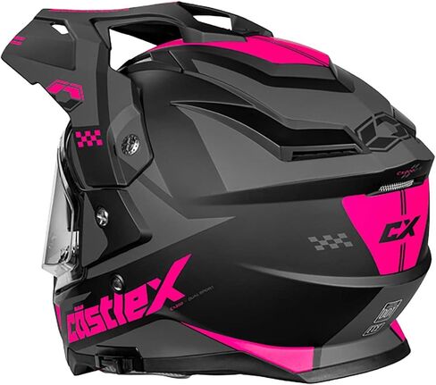 Castle X CX200 Dual Sport Snow Helmet (Matte Black - Large) in Saudi Arabia