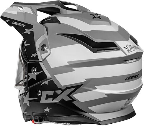 Castle X CX200 Dual Sport Snow Helmet (Matte Black - Large) in Saudi Arabia