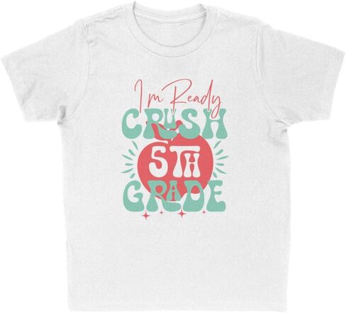 Apple Crush Fifth Grade Kids T-Shirt Youth in Saudi Arabia