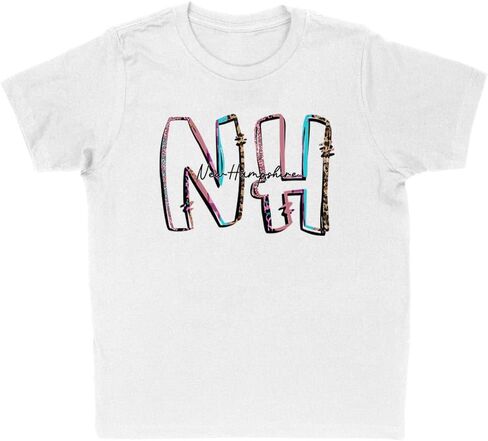 Doodle New Hampshire Kids T-Shirt Youth in Saudi Arabia