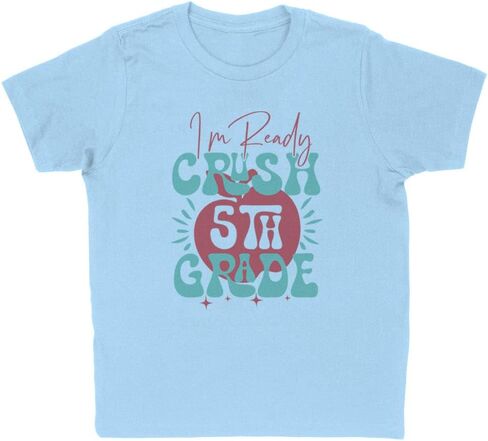 Apple Crush Fifth Grade Kids T-Shirt Youth in Kuwait