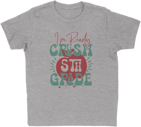 Apple Crush Fifth Grade Kids T-Shirt Youth in Kuwait