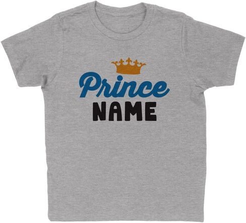 Prince Custom Name Kids T-Shirt Youth in Kuwait