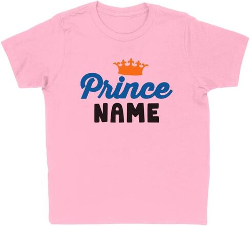 Prince Custom Name Kids T-Shirt Youth in Kuwait