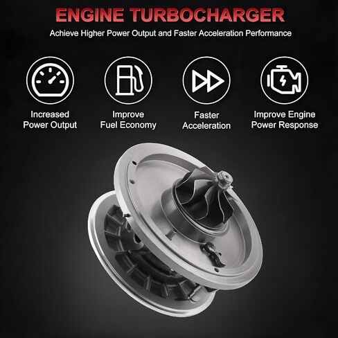 خرطوشة توربو Car Turbo Chart Core متوافقة مع VW Golf متوافق مع Audi A3 8p متوافق مع Seat Altea 2.0 TDI 757042-0008 03G253011A 03G253010AV 03G253010AX 03G253014K 03G253019N in Saudi Arabia