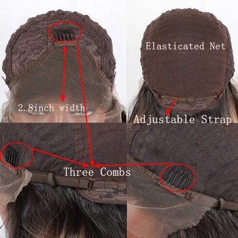 Synthetic 613# Rainbow Lace Front Wigs For Women Hair Heat Resistant Fiber Long Wavy Wigs in Saudi Arabia