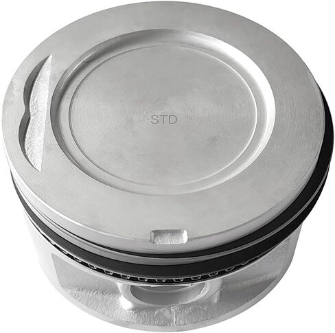 4Pcs STD Pistons w/Rings Set Fits for 1985-1995 TOYOTA"22R, 22RE, 22REC" 2.4L,Replaces 13101-35032-01, 13101-35032-02 in Saudi Arabia
