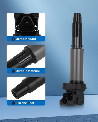 ECCPP UF522 8 ignition coils with 8 iridium Spark Plugs 7092,coils packs,for BMW 545i 645Ci 745i 745Li X5 Morgan Aero 8,UF522 CU1171 IIS063 in Saudi Arabia