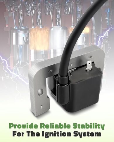24 584 176-S Ignition Coil Module و Spark Slop Fit لـ Kohler CH742 XT675 XT775 CV682 CV742 Command Pro Twin CV Engine 18.6KW 747CC 6.75 HP 22.5 HP 25 HP 25 HP 25 HP 25 HP in Saudi Arabia