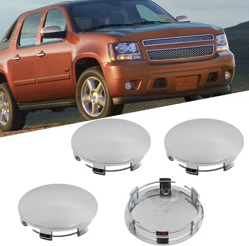 MDEOOSKY 4PCS 88963143 83MM CAR CAR CENTER CENTER CENTER CAPS استبدال لشيفروليه أفالانش 2007 2008 2009 2008 2012 2013 يحل محل 9595891 9595759 in Saudi Arabia